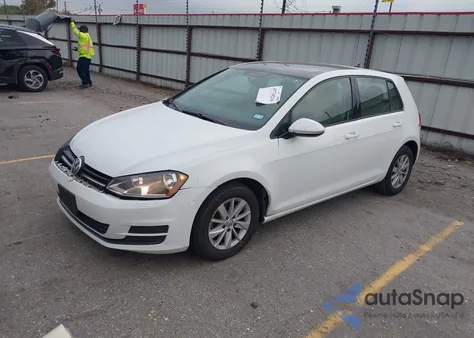 2015 Volkswagen Golf Tsi S 4-Door из США, поврежденный, VIN 3VW217AU7FM044757